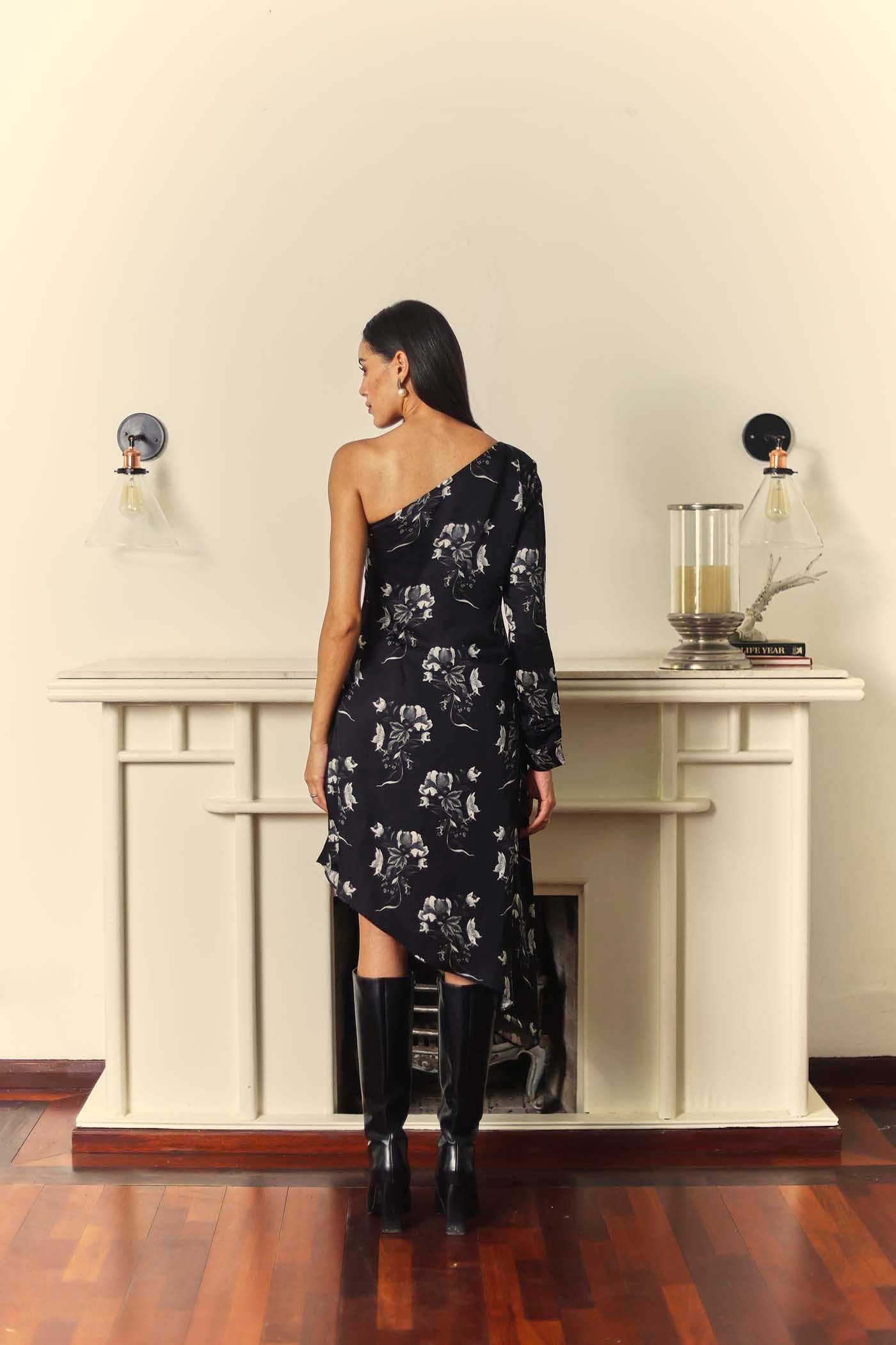 Zoila Printed Midi Dress